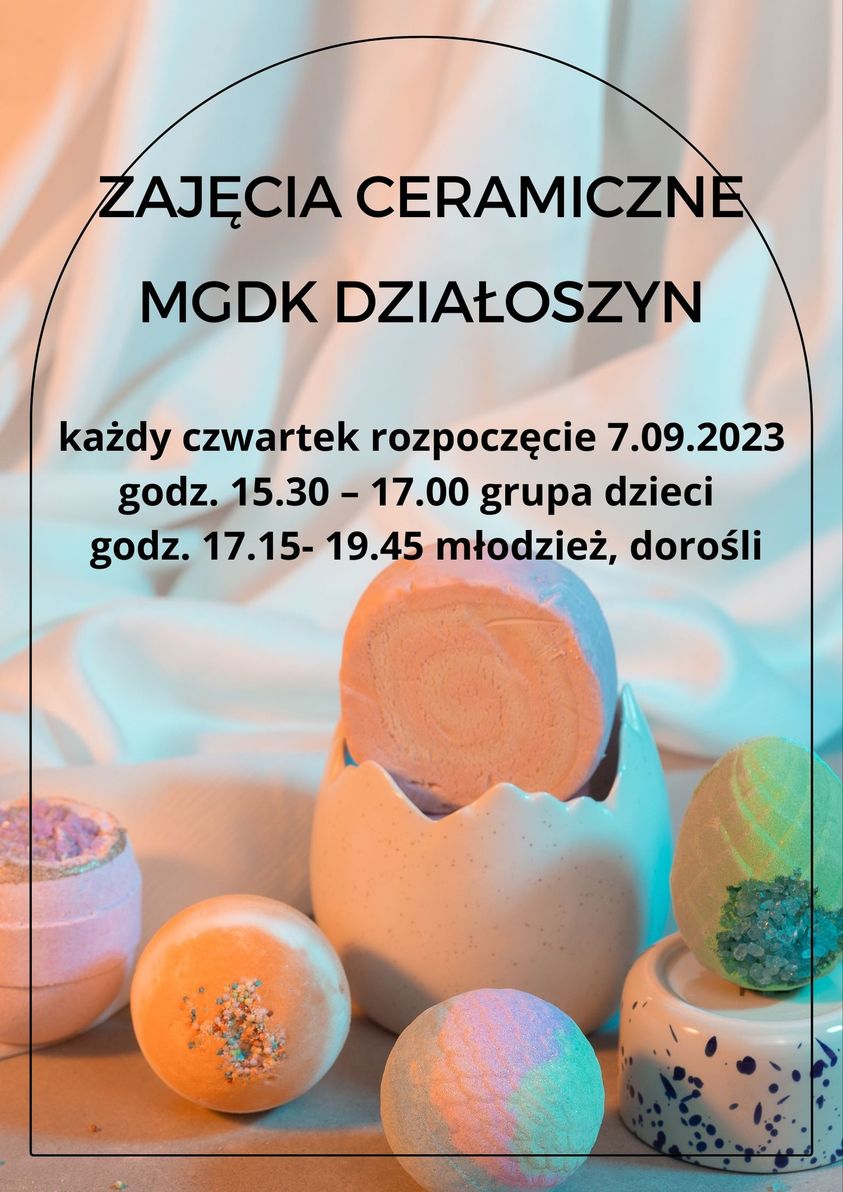 2023 - Zajęcia ceramiczne 2023 - 2024