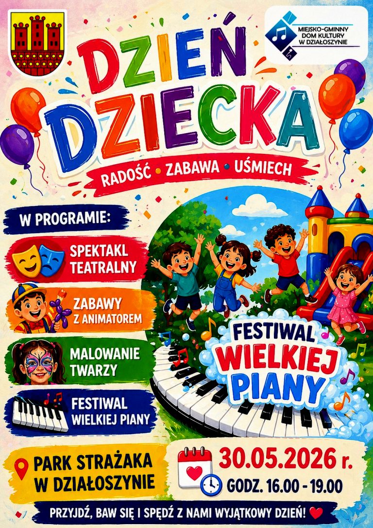 2026 - DZIEŃ DZIECKA - plakat