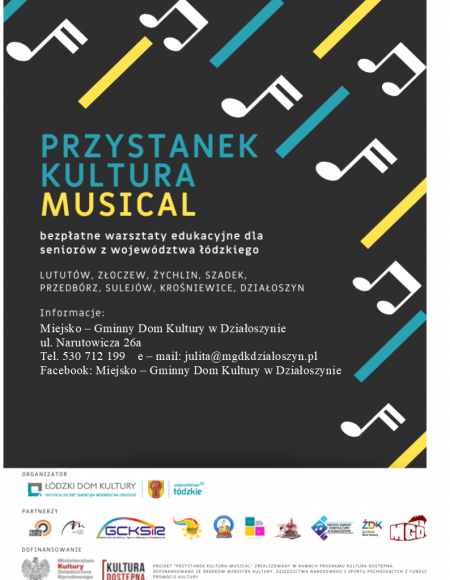 Plakat - Przystanek Kultura Musical